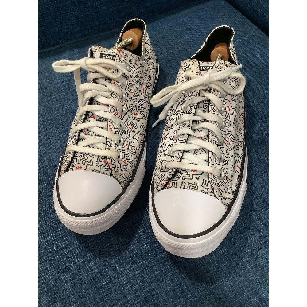 Converse Keith Haring Chuck Taylor All-Star Sneakers Tennis Shoes  M 9.5 W 11.5 - Picture 2 of 6